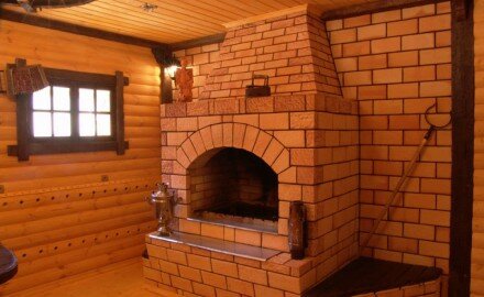 Камин из кирпича своими руками